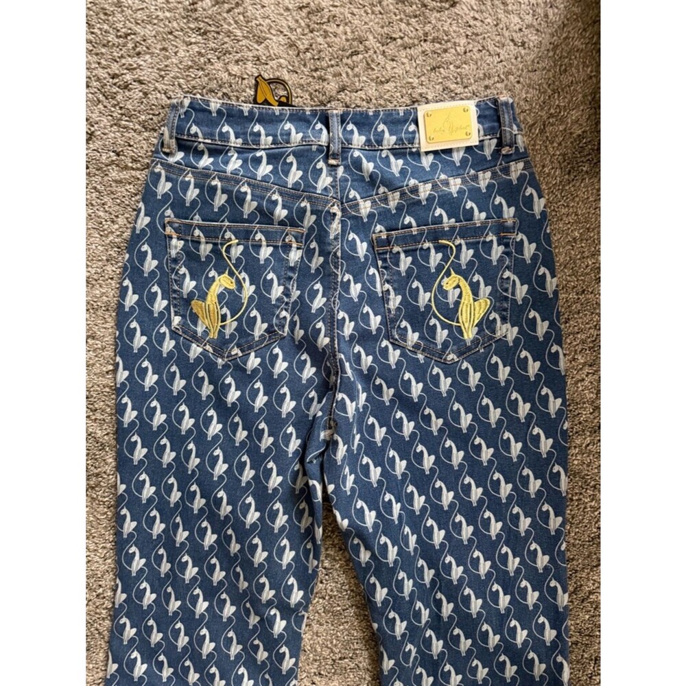 Baby Phat Denim Jeans with Cat Print